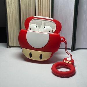 Mushroom Airpod case 1 and 2